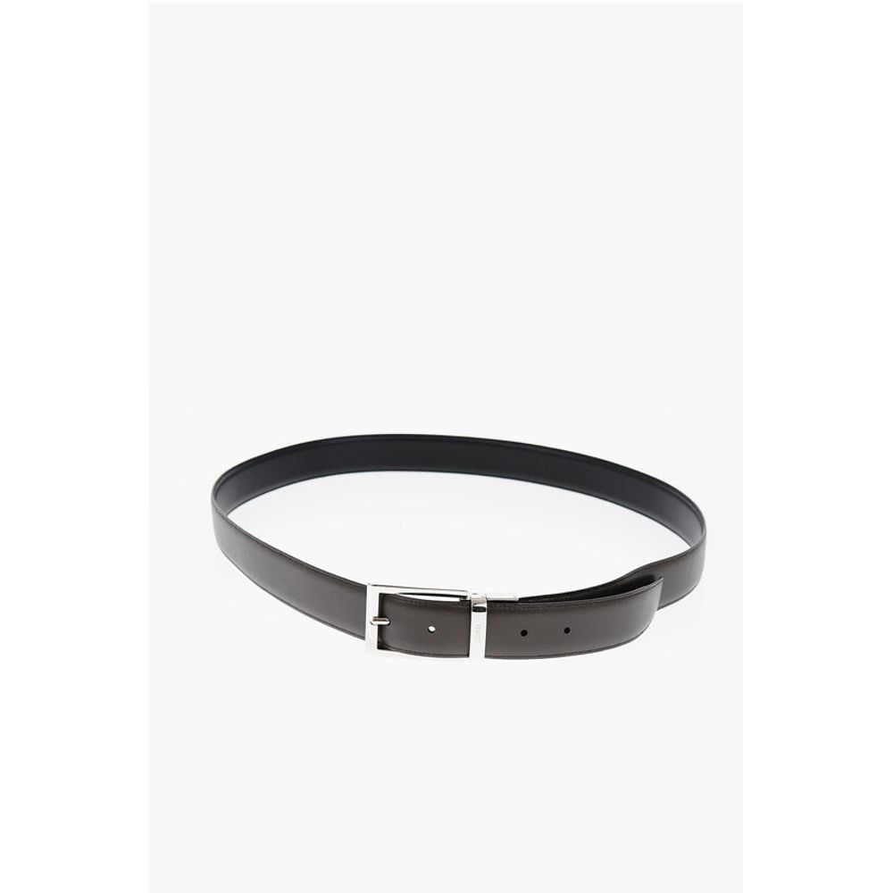 Ermenegildo Zegna Reversible Leather Belt 30mm