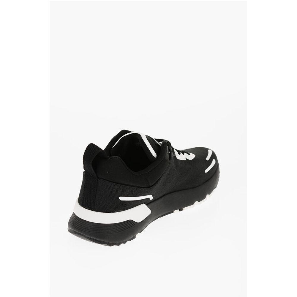 Versace JEANS COUTURE Fabric DYNAMIC Low Top Sneakers with Contrasti