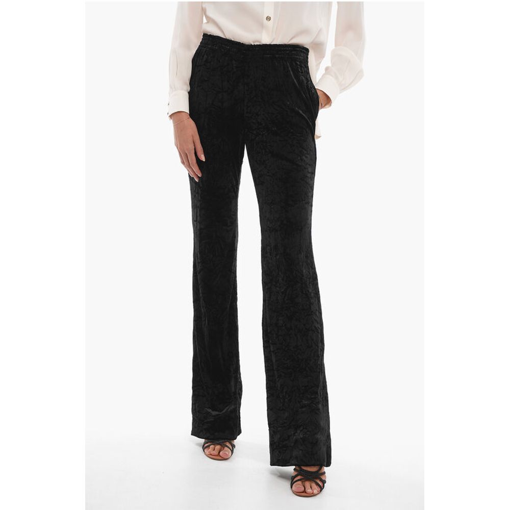 Saint Laurent Velvet Loose Fit Pants
