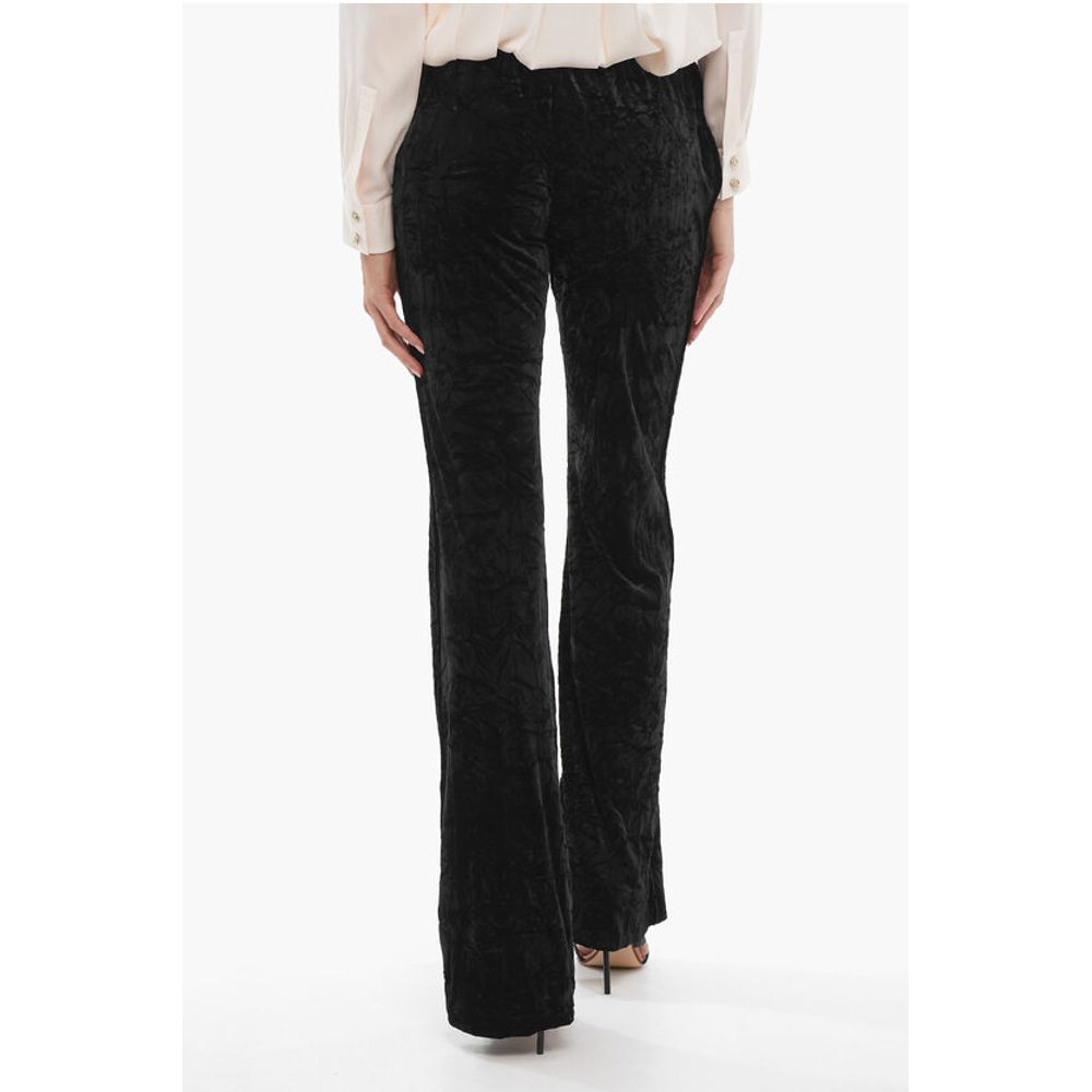 Saint Laurent Velvet Loose Fit Pants