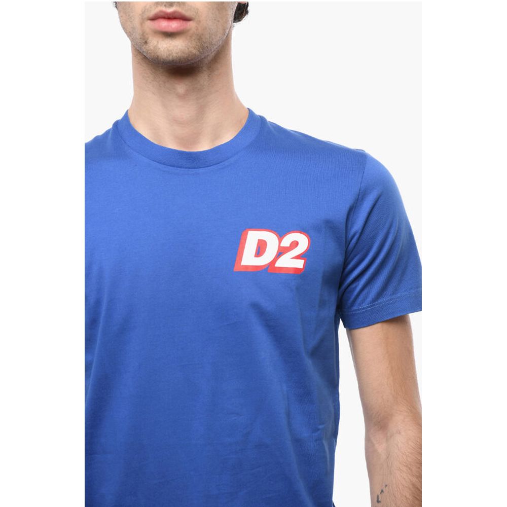 Dsquared² Plain T-shirt with D2 Print
