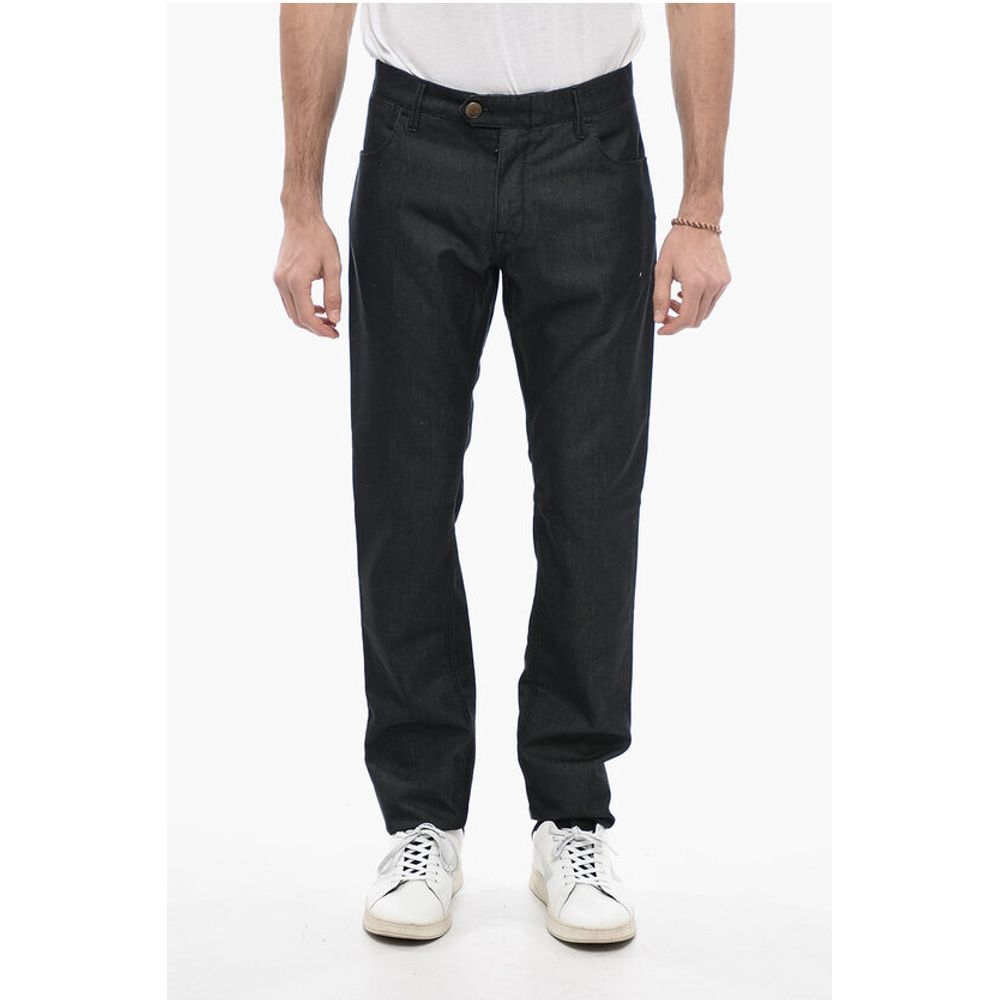 Corneliani ID LUXURY DENIM Silk-blend Denims with Regular Fit