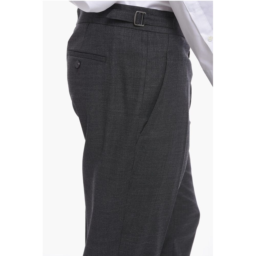 Neil Barrett Slim-fit Trousers with Buckles and Buttons at the Hem