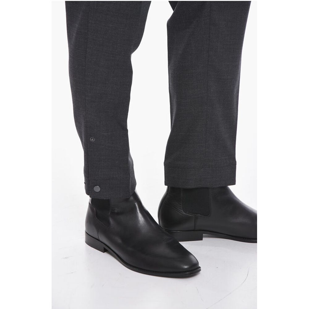 Neil Barrett Slim-fit Trousers with Buckles and Buttons at the Hem