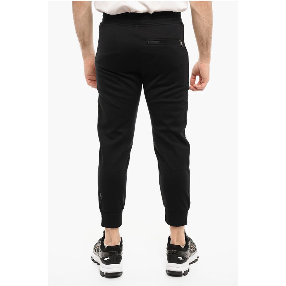 Neil Barrett Skinny Fit Joggers with Contrasting Side Bands