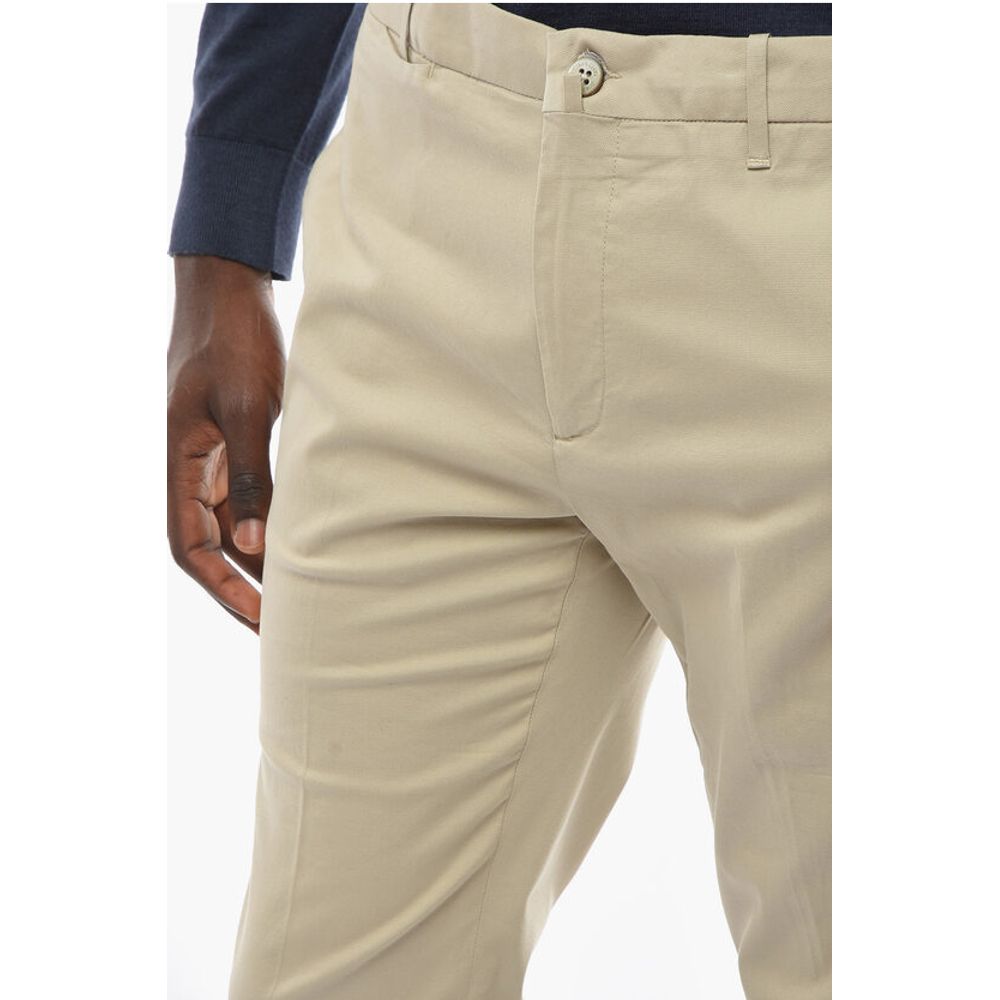Corneliani Stretchy Cotton Chino Pants