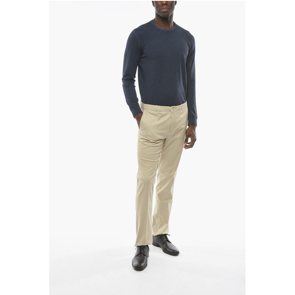 Corneliani Stretchy Cotton Chino Pants