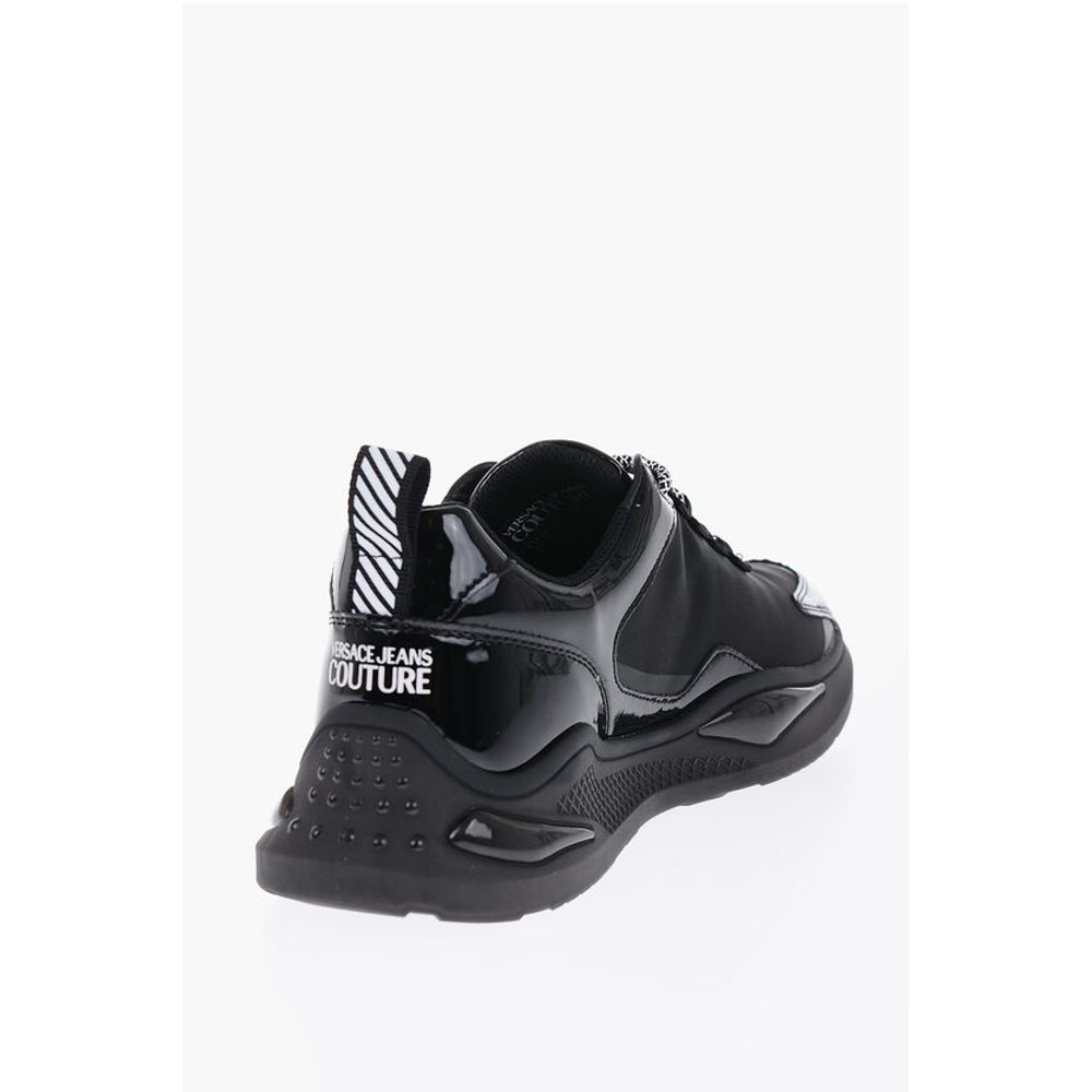 Versace JEANS COUTURE Contrasting Laces Low-Top Sneakers with Levion