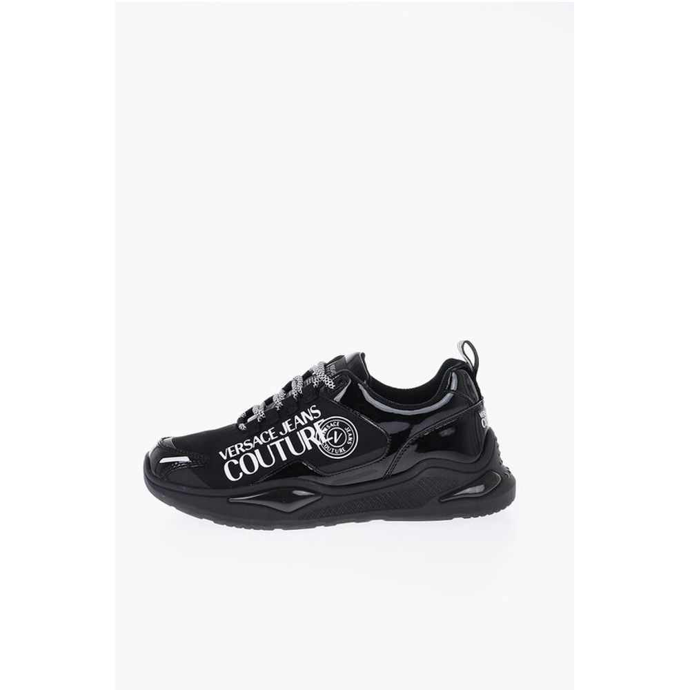 Versace JEANS COUTURE Contrasting Laces Low-Top Sneakers with Levion