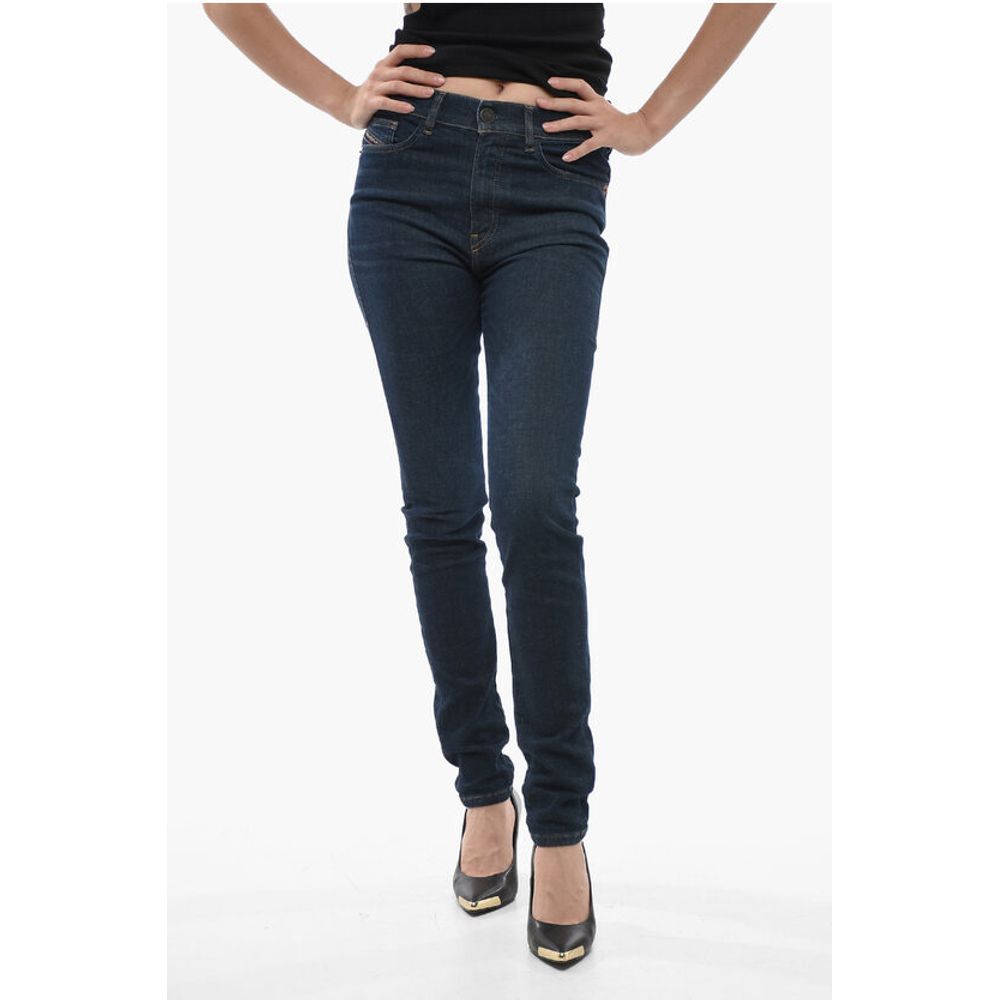 Diesel Skinny Fit AMNY Dark Washed Denims 14cm