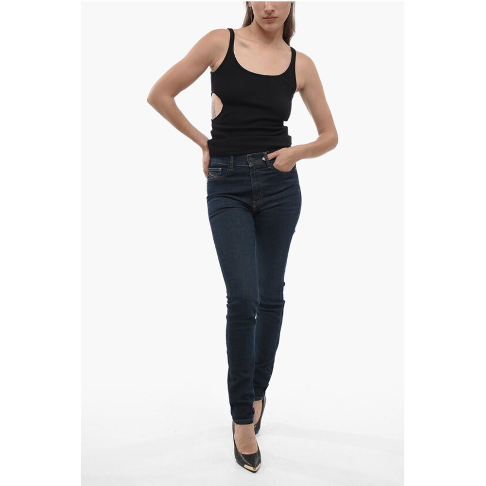 Diesel Skinny Fit AMNY Dark Washed Denims 14cm