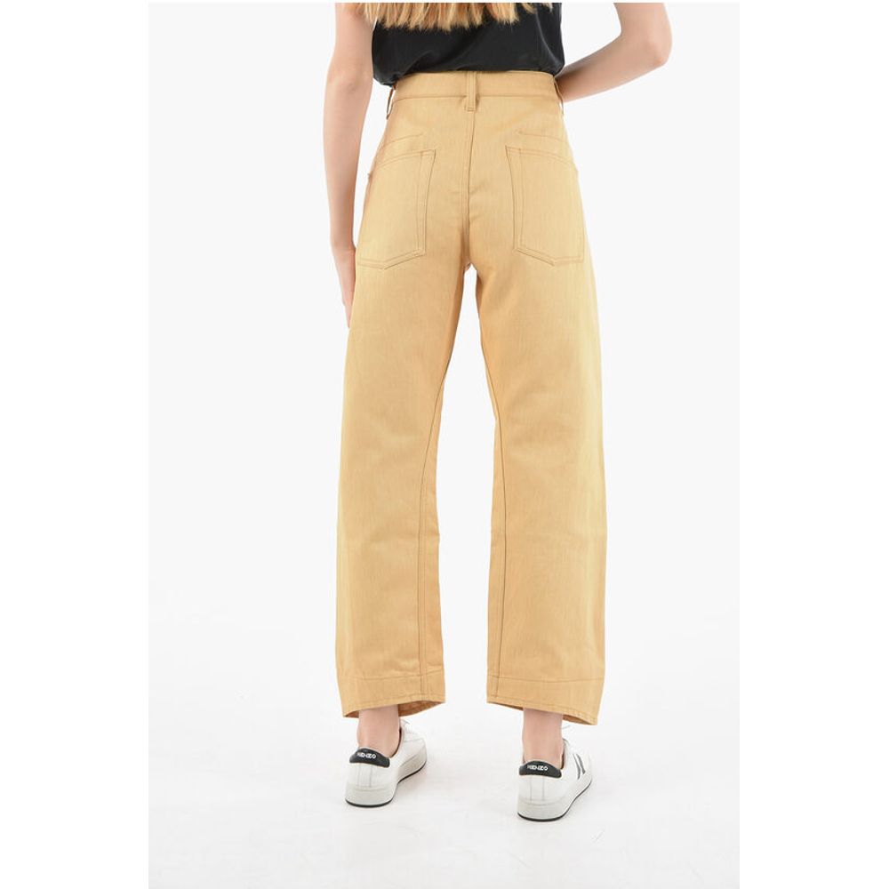 Jil Sander Regular-fit Denims with Coated Cotton Pigments 21cm