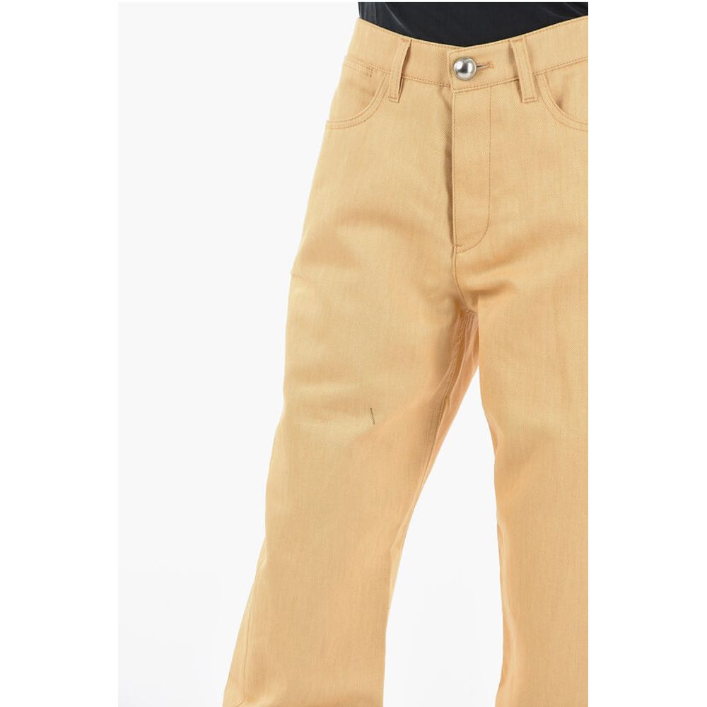 Jil Sander Regular-fit Denims with Coated Cotton Pigments 21cm