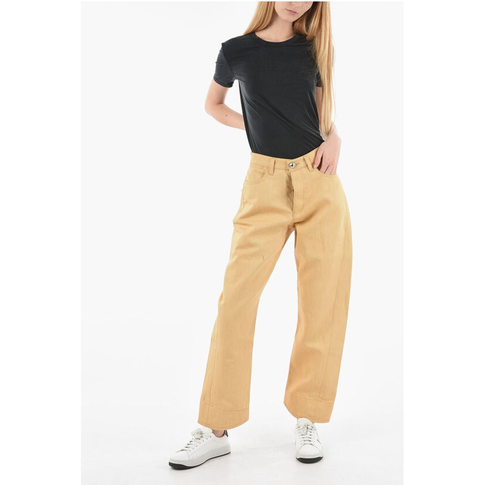 Jil Sander Regular-fit Denims with Coated Cotton Pigments 21cm