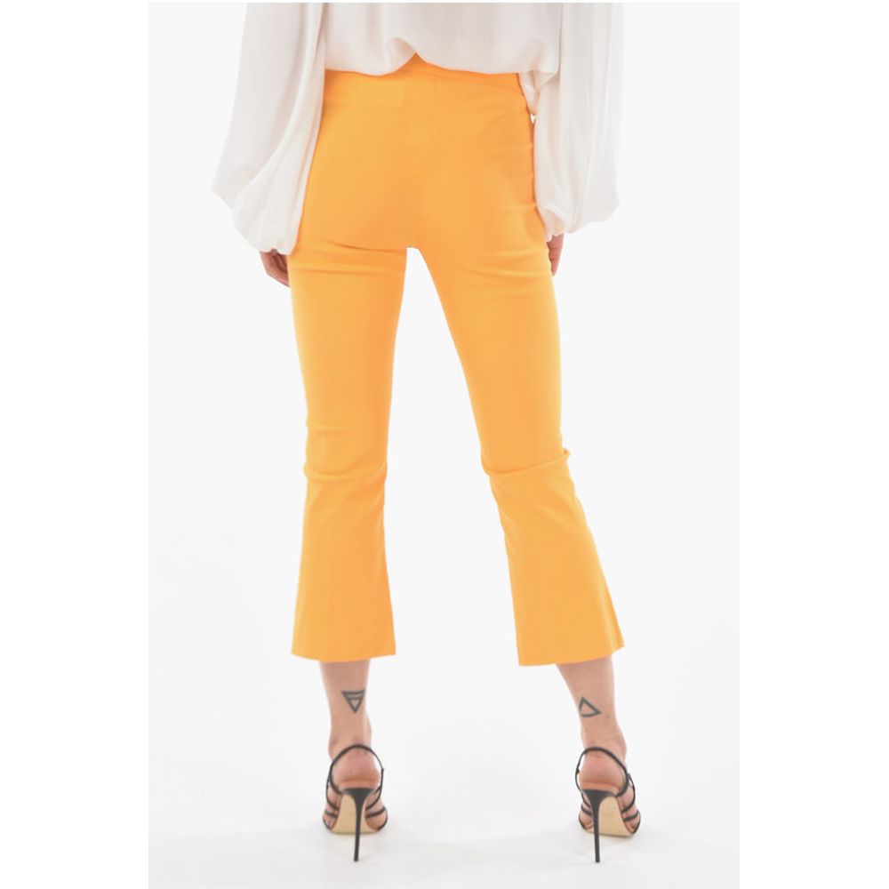 Avenue Montaigne Solid Color LEO Cropped Pants