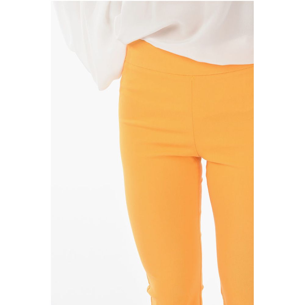 Avenue Montaigne Solid Color LEO Cropped Pants