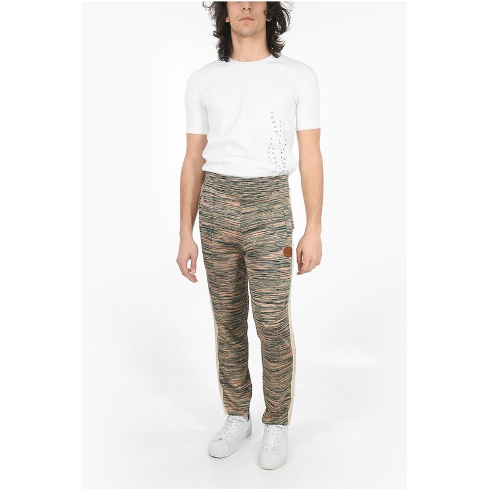 Palm Angels MISSONI Contrasting Band Knitted Pants
