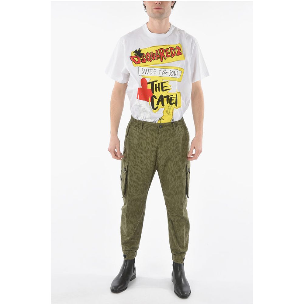 Dsquared² Striped Cargo Pants