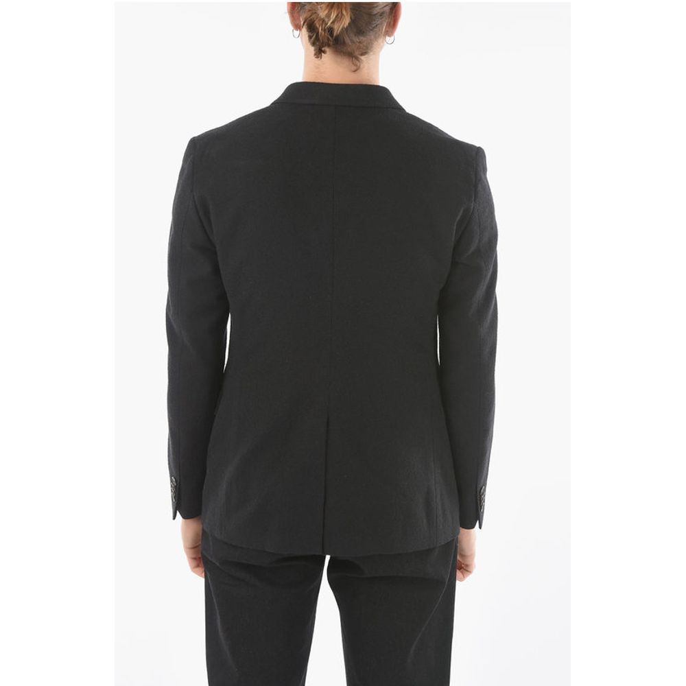 Corneliani CC COLLECTION Peak Lapel RESET Double-Breasted Blazer