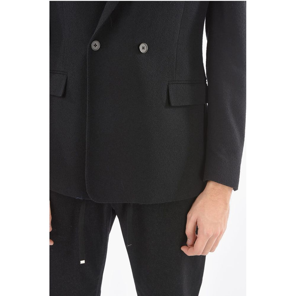 Corneliani CC COLLECTION Peak Lapel RESET Double-Breasted Blazer