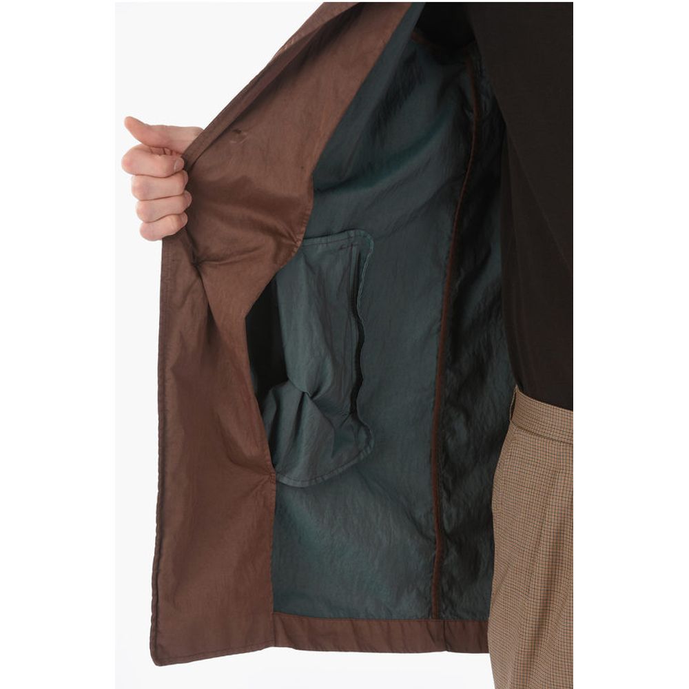 Corneliani CC COLLECTION O.WEAR hidden closure balmacaan coat