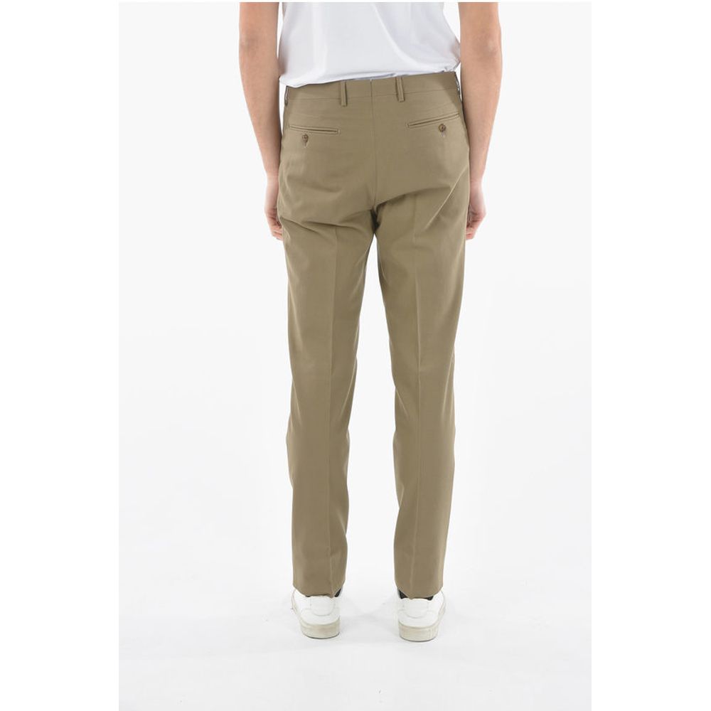 Corneliani Cotton Elegant Trousers with Patch Pockt