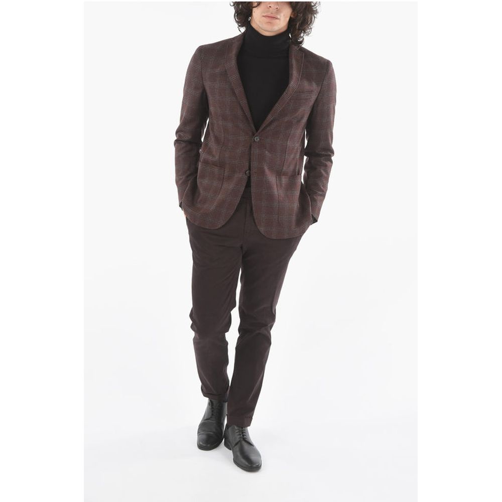 Corneliani CC COLLECTION Blazer Windowpane Check