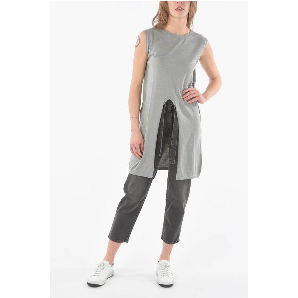 Ixos Sleeveless CALENDULA Sweater with Front Slit