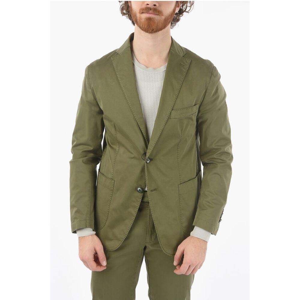 Corneliani CC COLLECTION 2 Button Stretch Cotton Suit