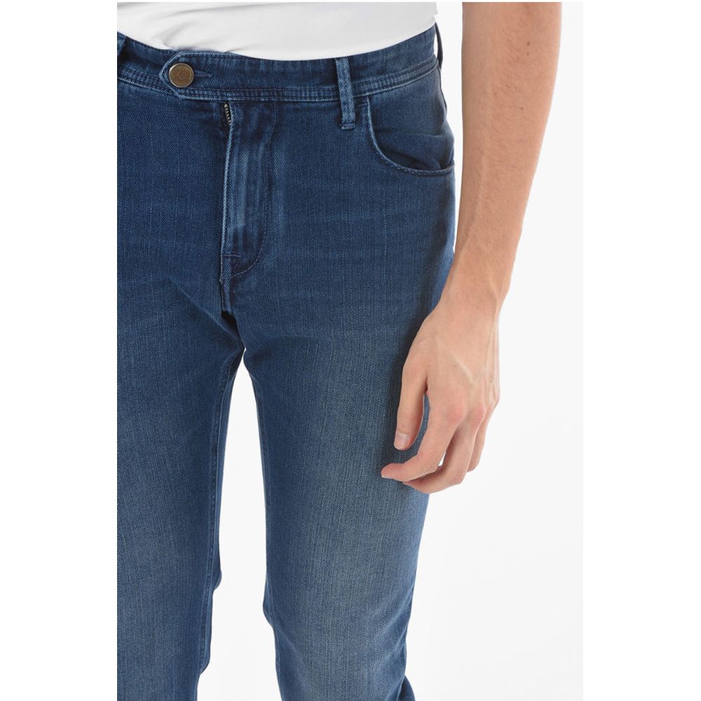Corneliani ID Dark Wash Slim Fit Denims