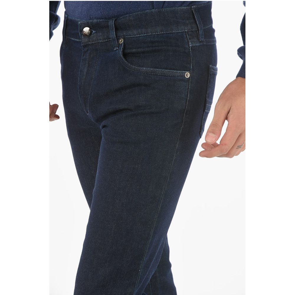 Corneliani ID Dark Wash Slim Fit Denims
