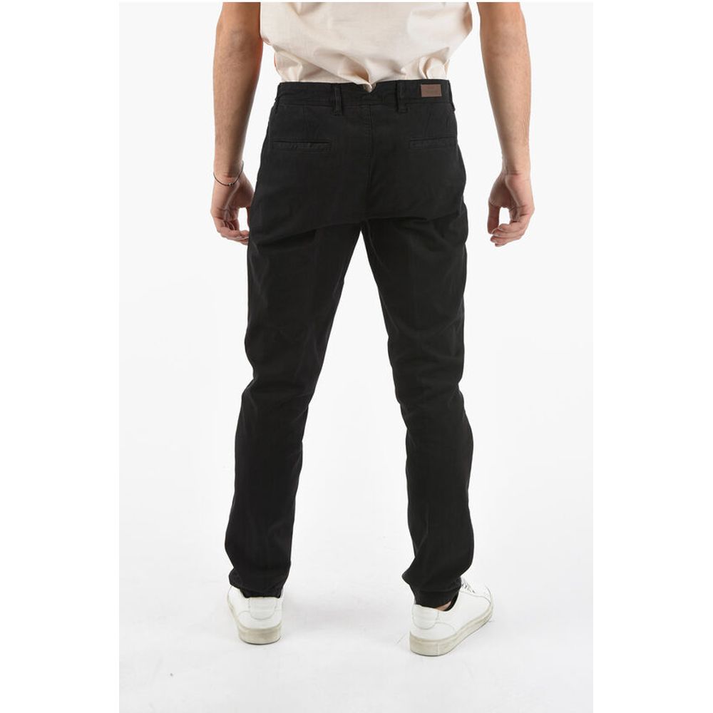 Corneliani CC COLLECTION Stretch Cotton Chino Pants