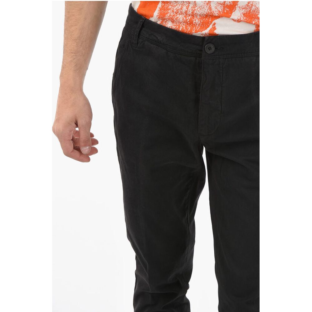 Corneliani CC COLLECTION Stretch Cotton Chino Pants