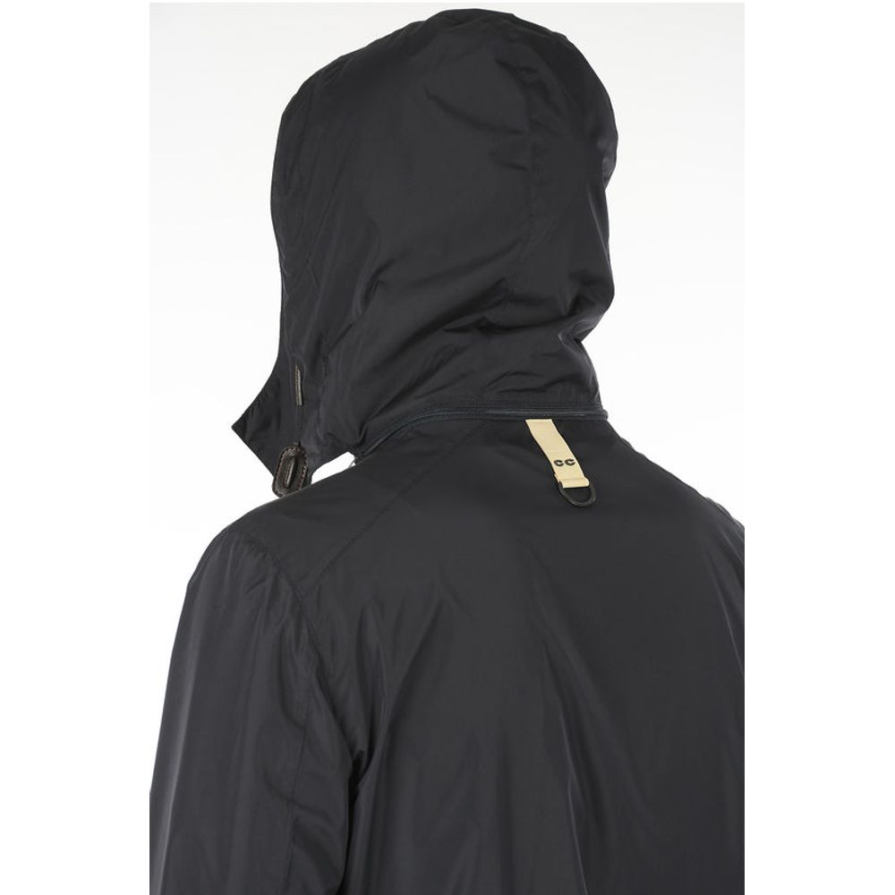 Corneliani CC COLLECTION Windbreaker Jacket with Removable Hood and Hid