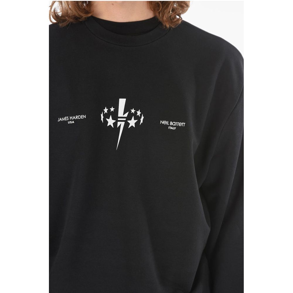 Neil Barrett JAMES HARDEN X NEIL BARRETT Lightweight Jersey Crewneck Swea