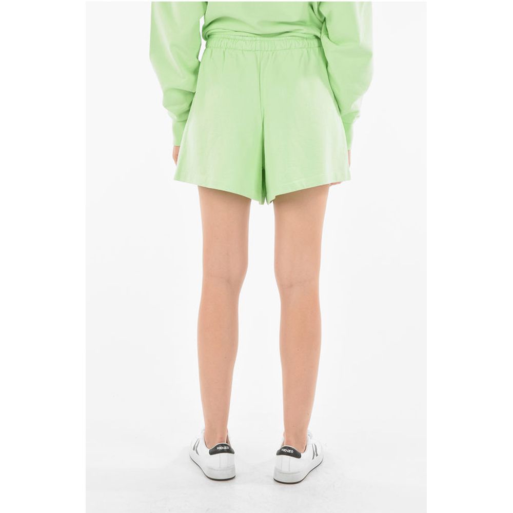 Holzweiler Elastic Wastband Cotton Shorts with Drawstring