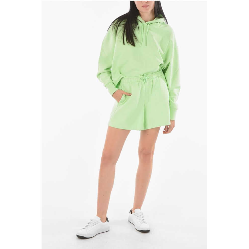Holzweiler Elastic Wastband Cotton Shorts with Drawstring