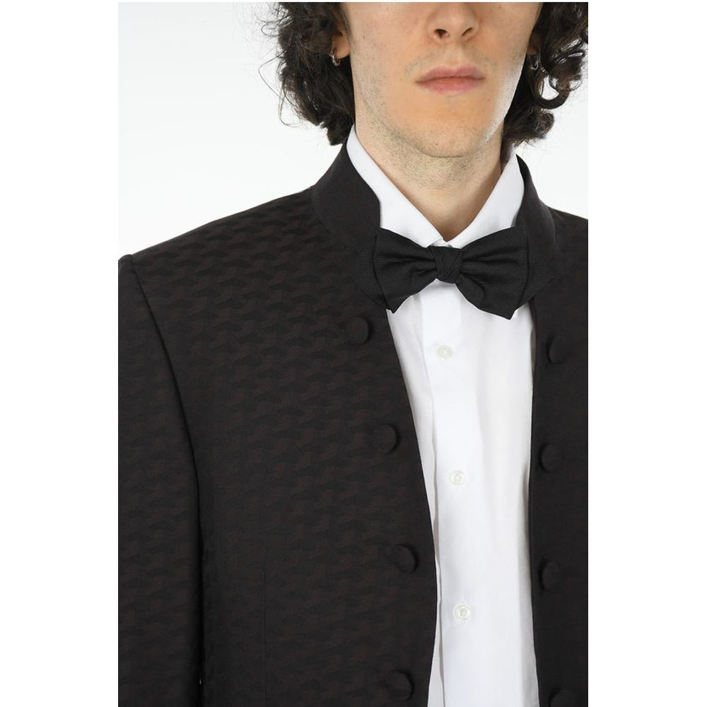 Corneliani Embroidered Virgin Wool Blazer