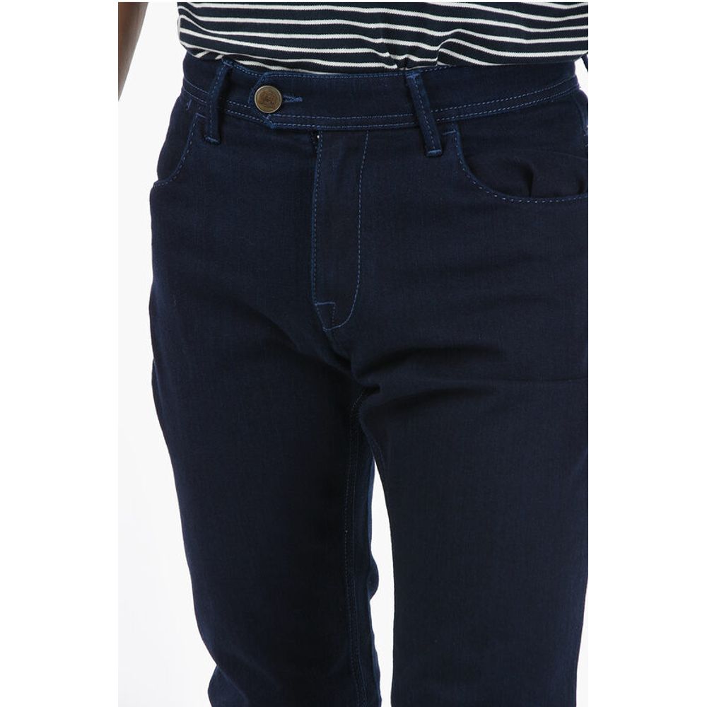 Corneliani ID Stretch Denim Slim Fit Jeans 18cm