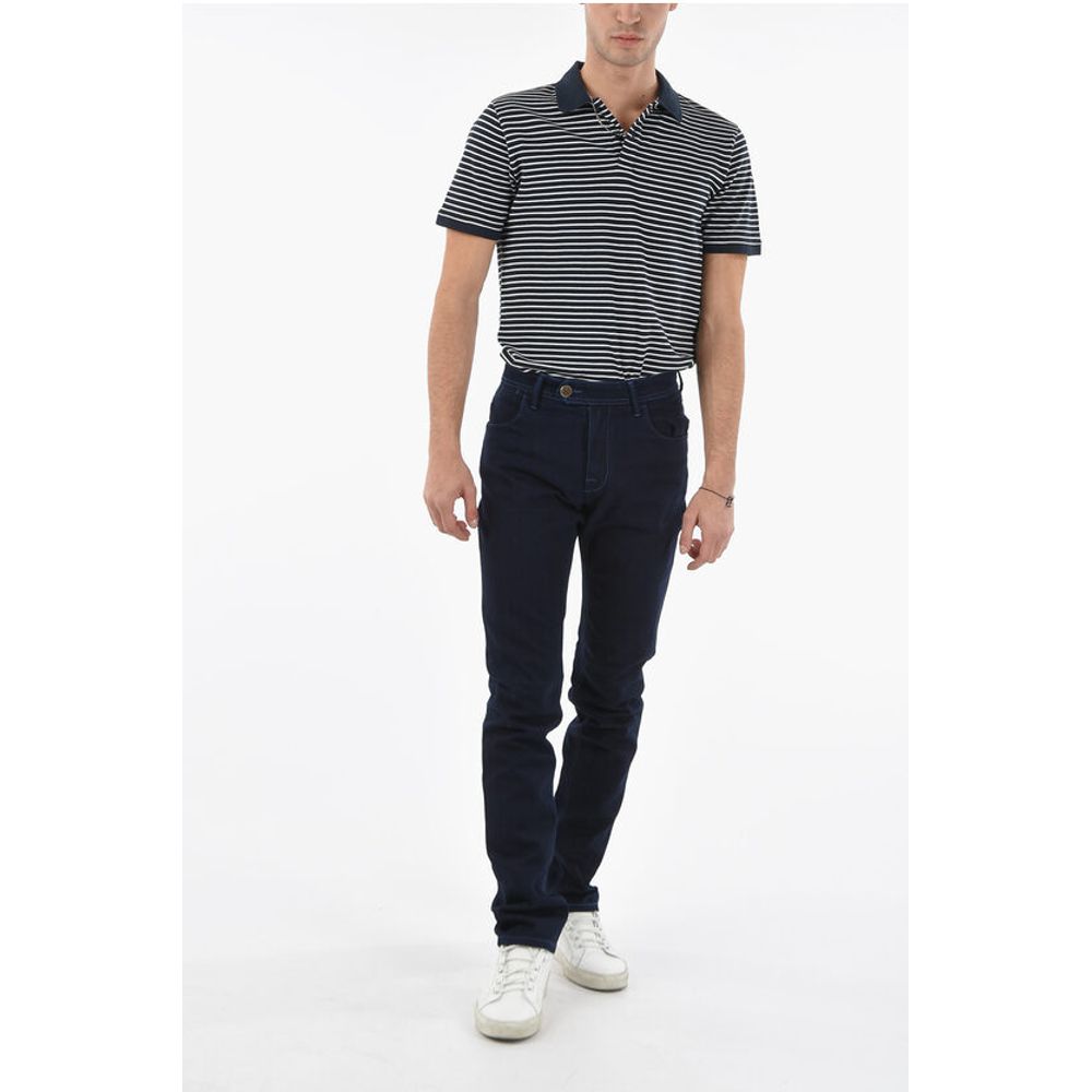 Corneliani ID Stretch Denim Slim Fit Jeans 18cm