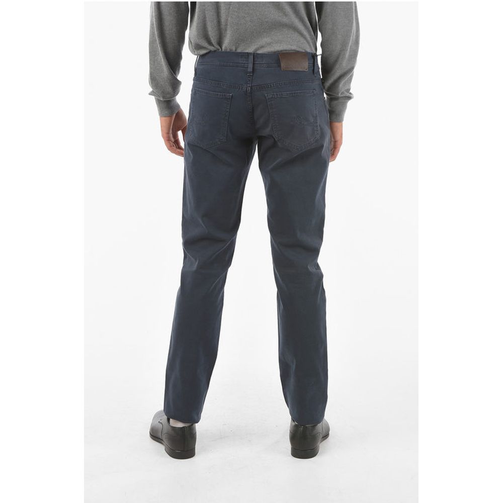 Corneliani ID Stretchy Cotton M ALGA FIX Straight-leg 5-pocket Pants