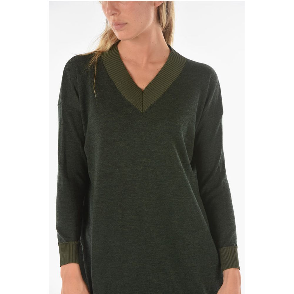 Ixos Knitted SWAPS Midi Dress with V Neckline