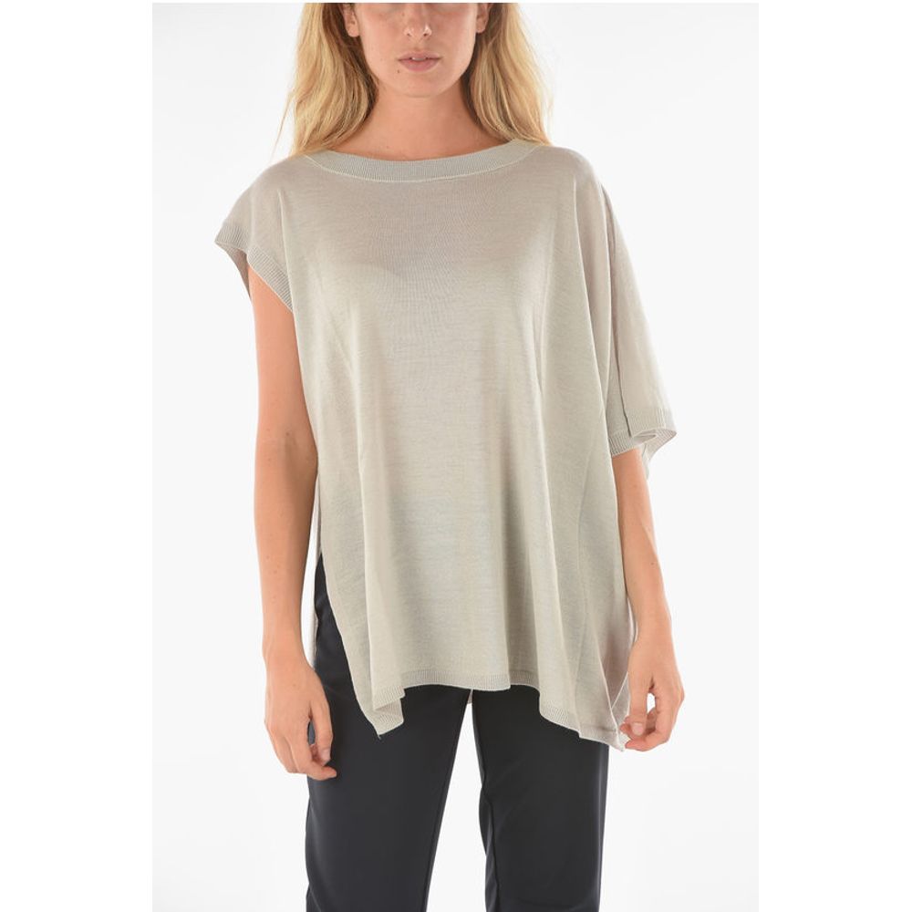 Ixos Asymmetical CURLIN Short-sleeve Sweater