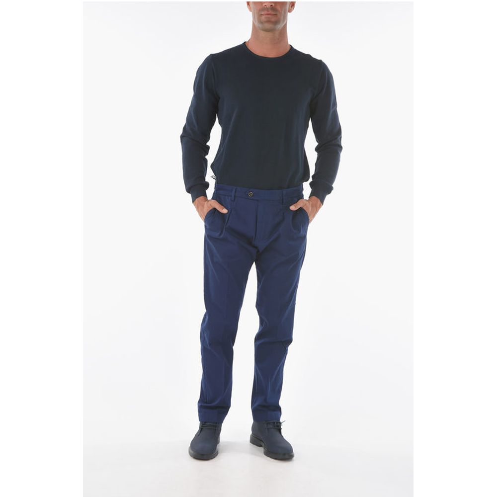 Cruna Single-pleated RAVAL1P.L Smooth Fit Pants