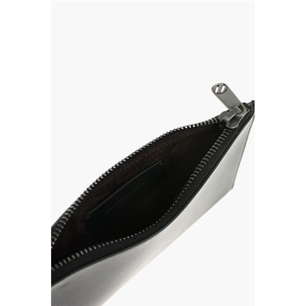 Ermenegildo Zegna leather pouch with card holder