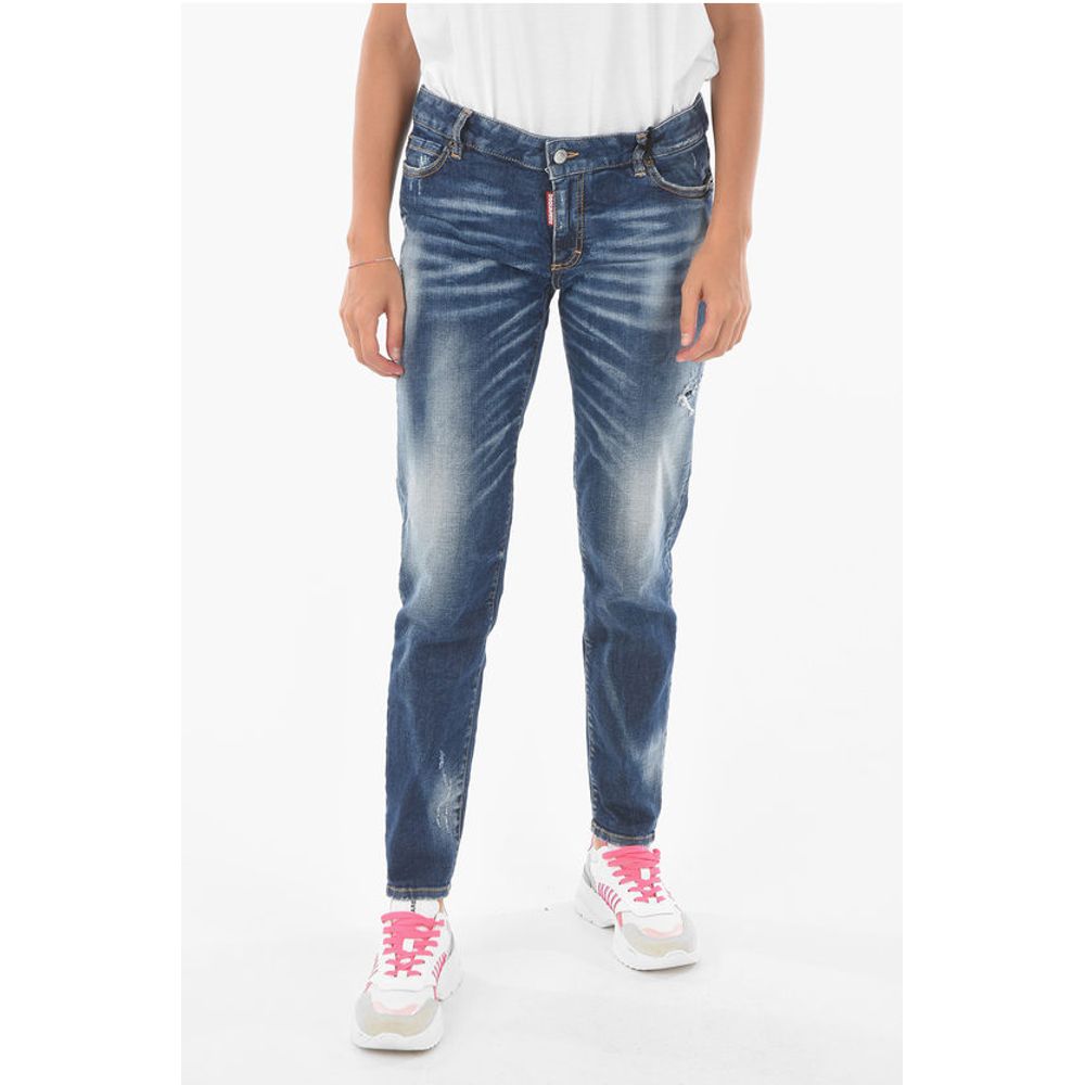 Dsquared² Regular Waist Skinny Fit Jeans