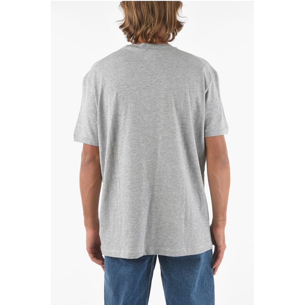 Dsquared² Crew Neck Printed Logo Cotton T-Shirt