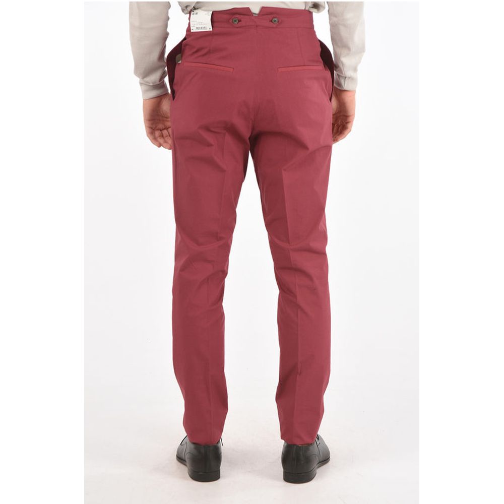 Corneliani Lined Chino Pants with Double Pleat