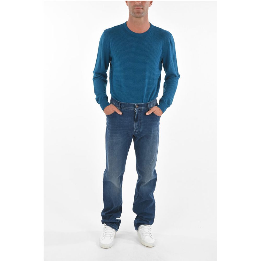 Corneliani ID LUXURY DENIM 5-pocket Mid-wash Jeans