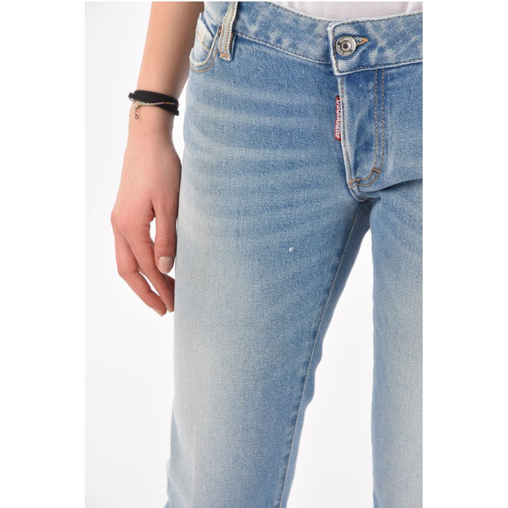 Dsquared² Low Rise JENNIFER CROPPED Denims